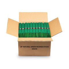 19" INCENSE STICKS - GREEN (3000 STICKS)