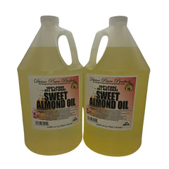 SWEET ALMOND OIL - 100% PURE ALL NATURAL