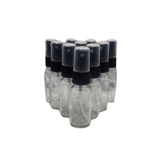 1oz GLASS BOSTON ROUND SMOKEOUT/FLINT STYLE GLASS BOTTLE W/SPRAYER COMBO