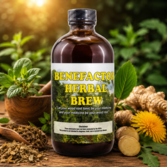 Benefactor Herbal Brew "Woodroot Tonic" - 16oz
