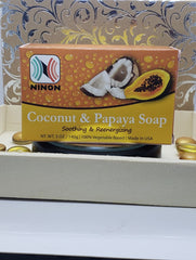 COCONUT & PAPAYA SOAP - 5oz
