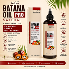 100% Refined Batana Oil - Honduran Miracle Oil (8.45oz)
