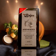 AFRICAN BLACK DET0XIFYING & BALANCING BODY BAR - 7oz