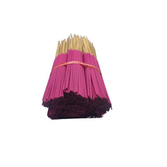 PREMIUM UNSCENTED 11" PINK INCENSE STICKS - 10,000 STICKS (100 BUNDLES)
