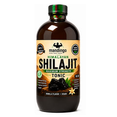 Mandingo Himalayan Shilajit Maximum Strength Tonic – 16 oz