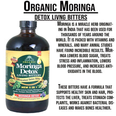 Organic Moringa Detox Living Bitters