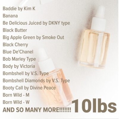 Candle Fragrance Oil Size 10lbs