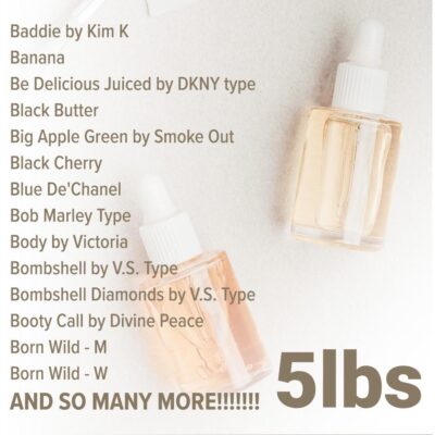 Candle Fragrance Oil Size 5lbs