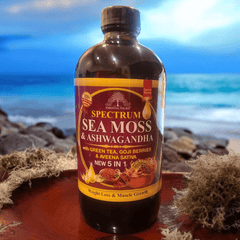 SEA MOSS & ASHWAGANDHA WITH GREEN TEA, GOJI BERRIES & AVEENA SATIVA 5 IN 1