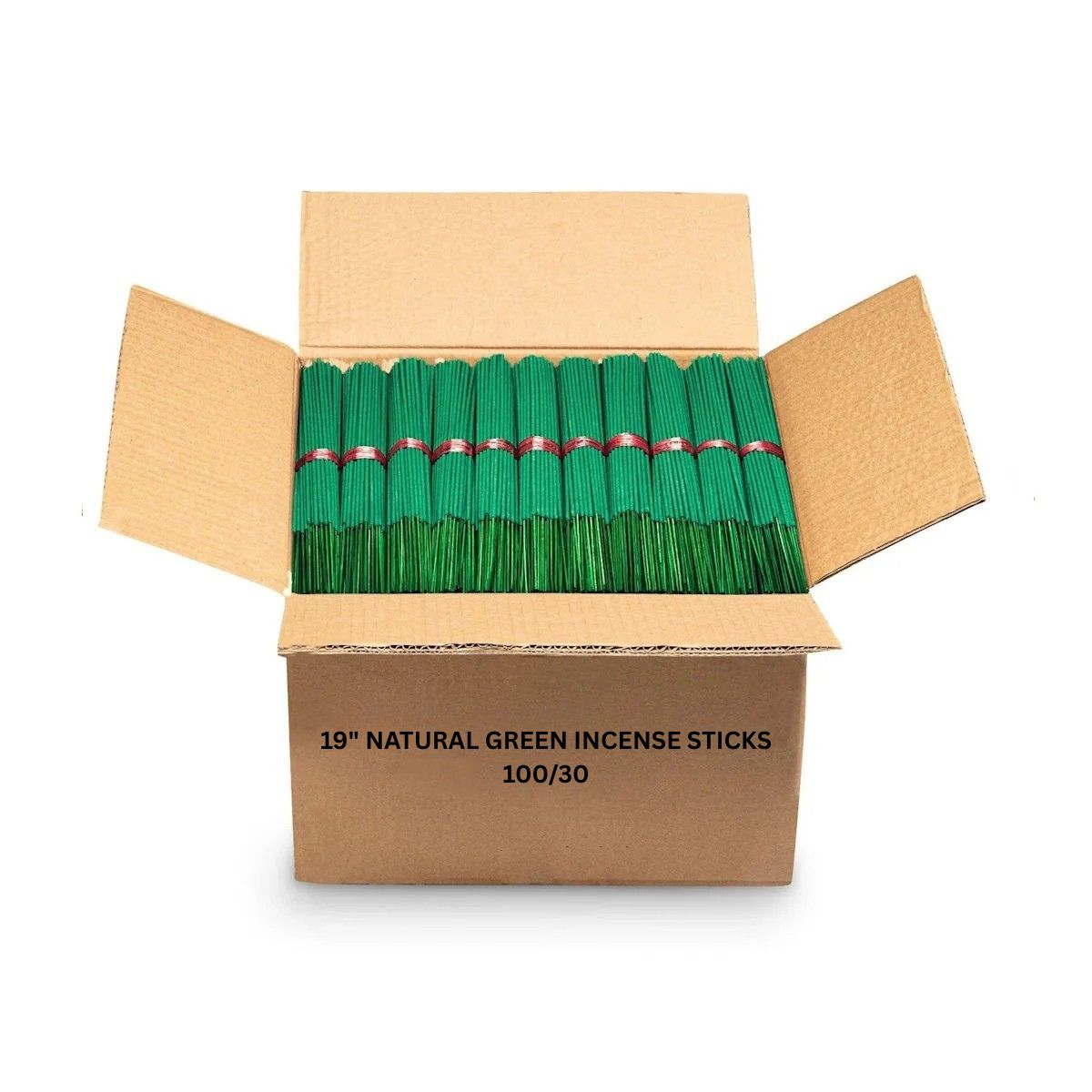 19" INCENSE STICKS - GREEN (3000 STICKS)