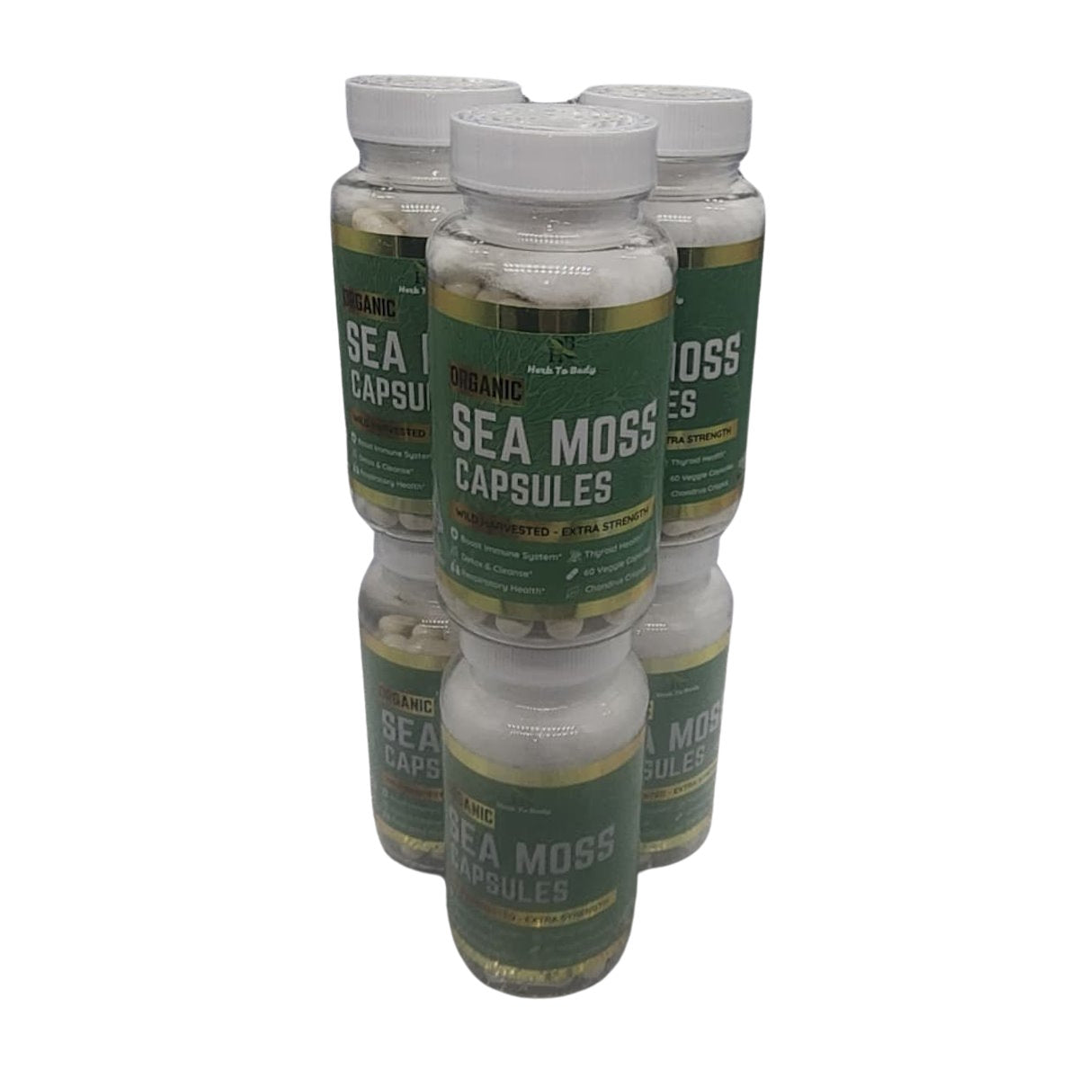 ORGANIC SEA MOSS CAPSULES - 60ct.