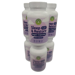 SLEEP & RESTORE VEGAN CAPSULES - NATURAL SLEEP SUPPORT