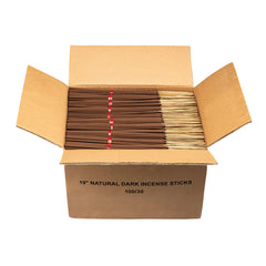 19" INCENSE STICKS - BROWN (3000 STICKS)