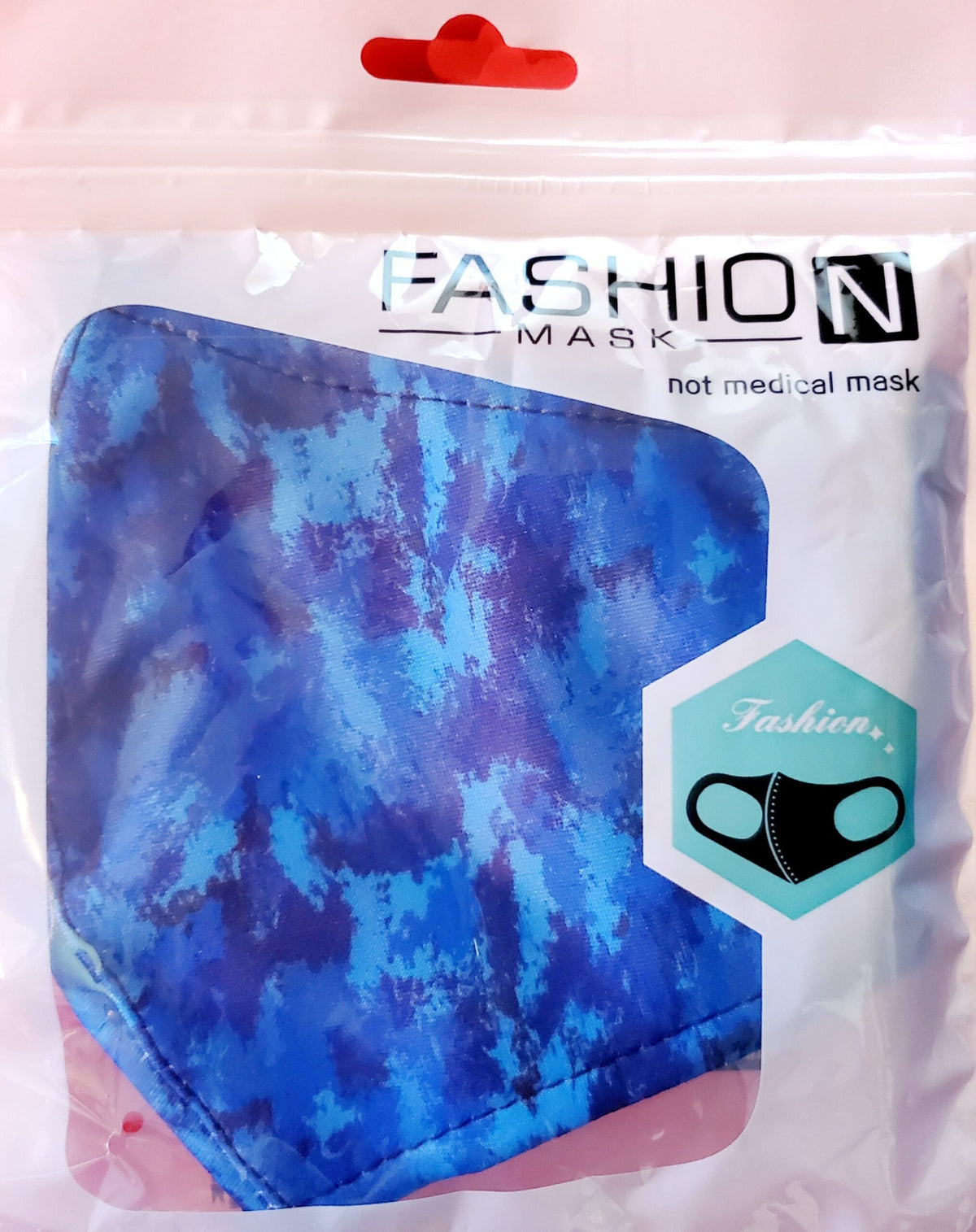 BLUE FASHION FACE MASK