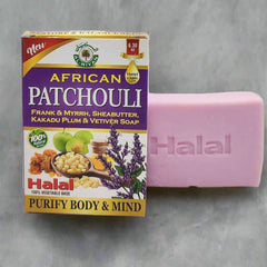 African Patchouli Halal Soap - 6.3oz