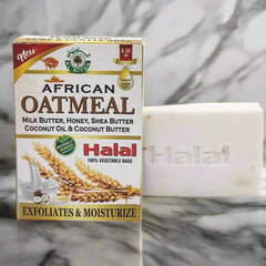 African Oatmeal Halal Soap - 6.3oz