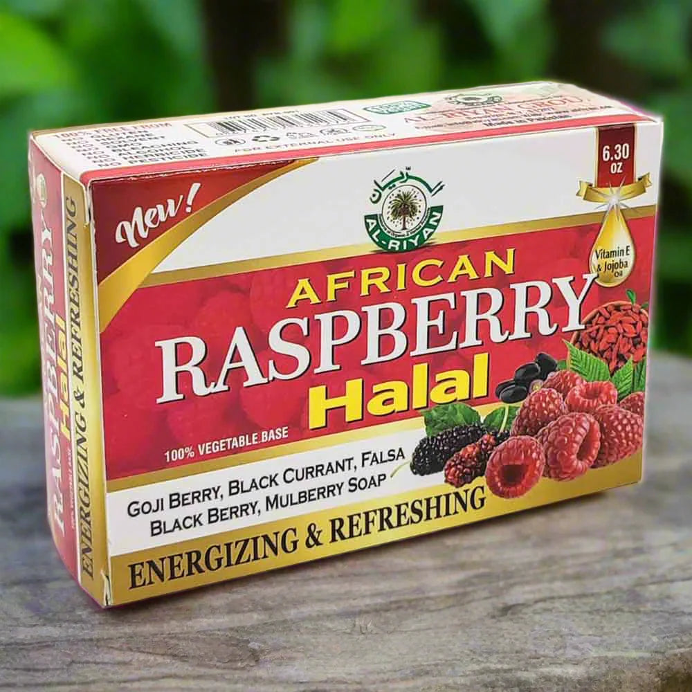 African Raspberry Halal Soap - 6.3oz
