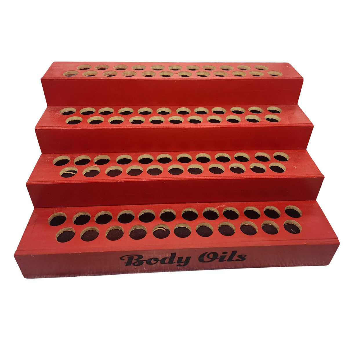 92ct. CUSTOM WOODEN DISPLAY (RED)