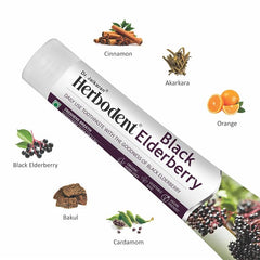 Black Elderberry Toothpaste | Toothpaste with the goodness of Black Elderberry | SLS FREE | 5 Organic Herbs
