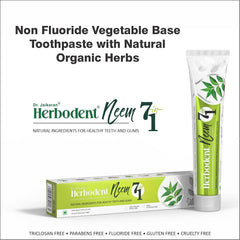NEEM 7 in 1 Toothpaste | Neem, Black Seed & Xylitol For Anti Cavity, Cardamom & Mint For Taste & Freshness And Baking Soda For Deep Cleaning