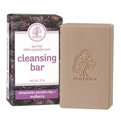 AMAZONIAN PURPLE CLAY & MULBERRY SOAP