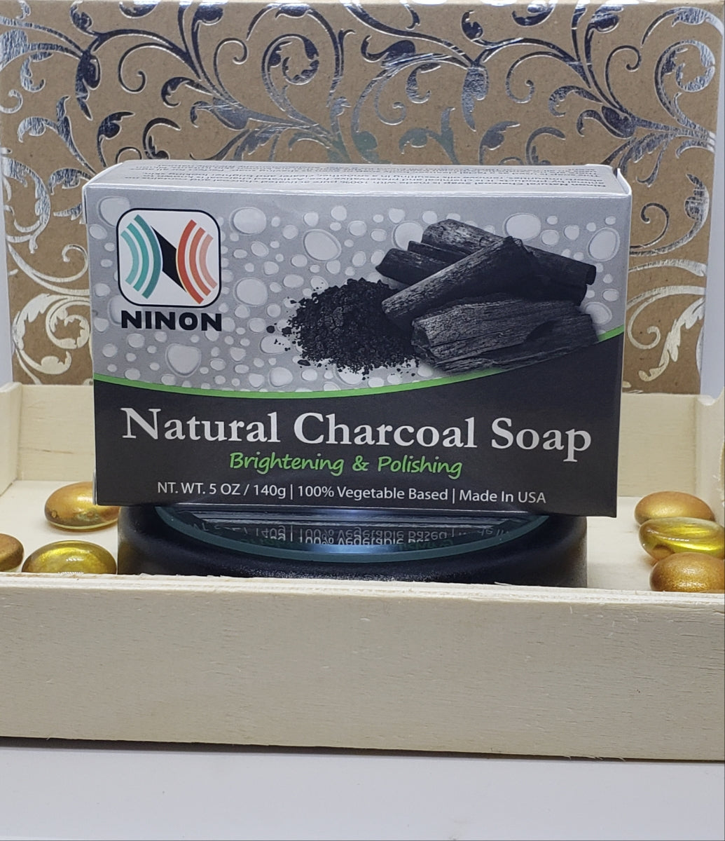 NATURAL CHARCOAL SOAP - 5oz