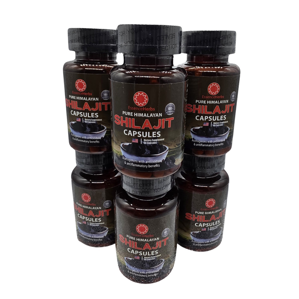PURE HIMALAYAN SHILAJIT CAPSULES - 60ct.