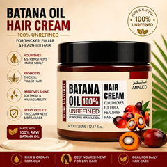 Batana Oil Hair Cream 100% Unrefined (12.17 oz)