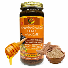 Ashwagandha Root Honey Ajwa Dates