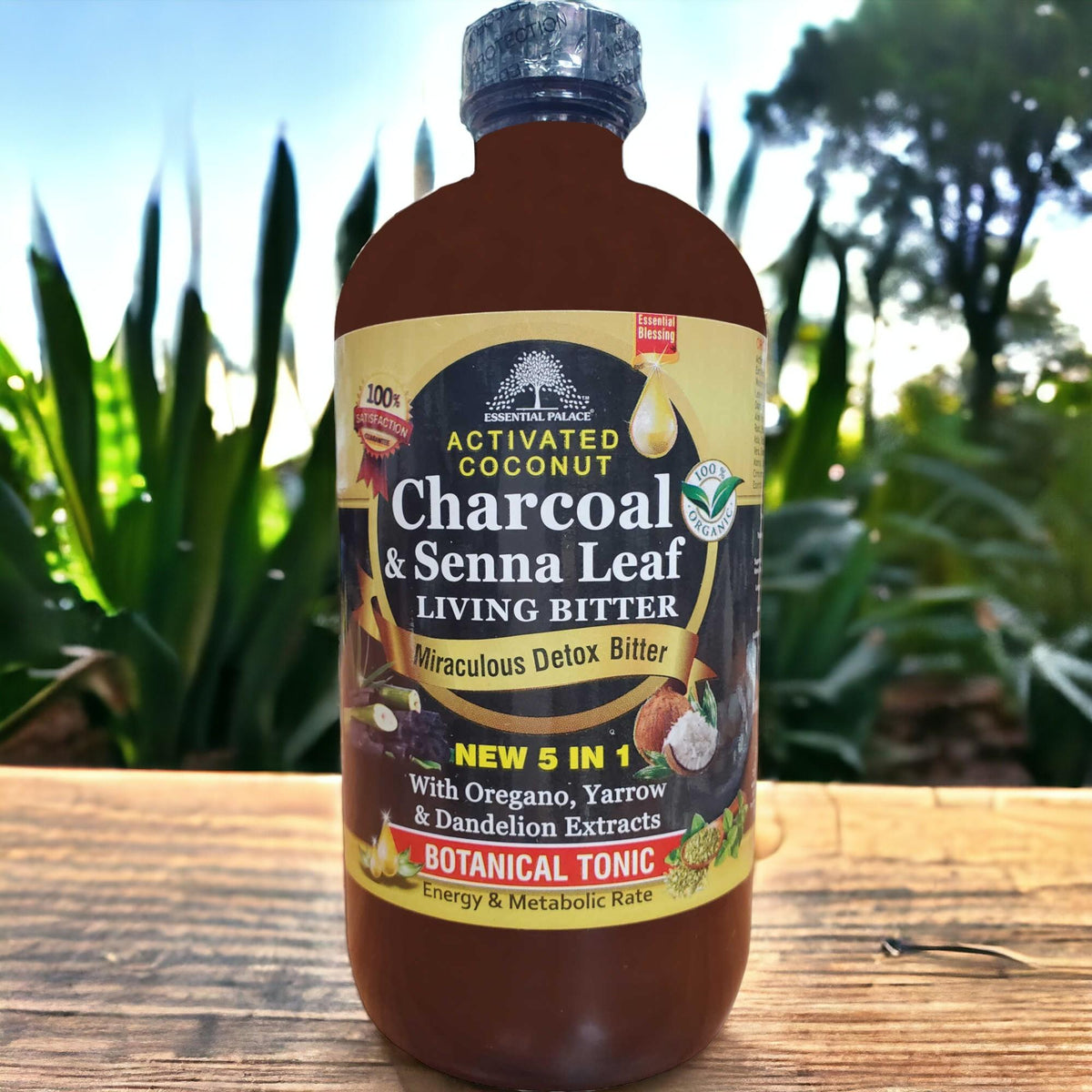 CHARCOAL & SENNA LEAF