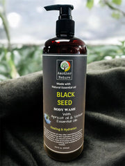 Black Seed - Body Wash Infuse with Apricot oil & Vetiver Essential oil - 16oz