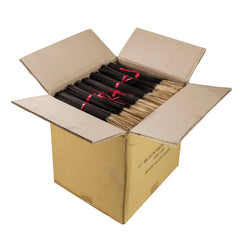 PREMIUM UNSCENTED 11" BLACK INCENSE STICKS - 10,000 STICKS (100 BUNDLES)