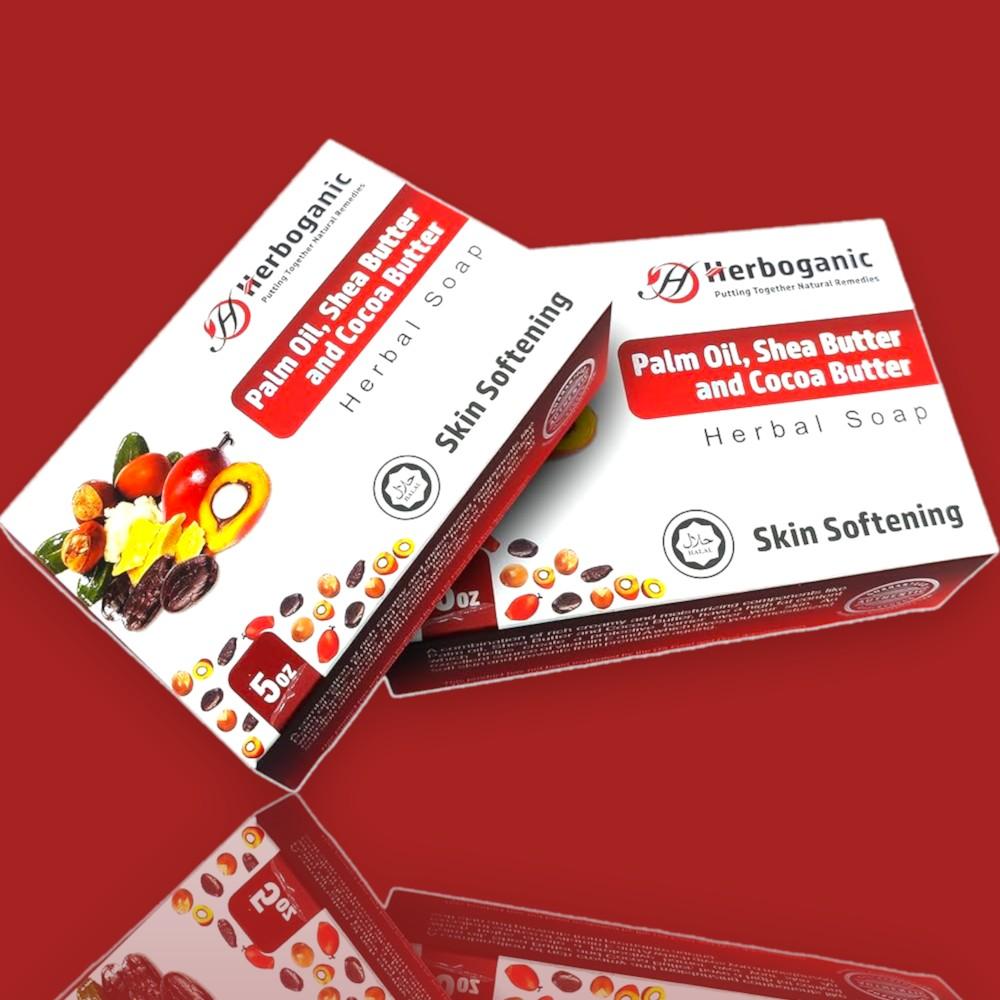 PALM OIL,SHEA BUTTER & COCOA BUTTER 5oz SOAP