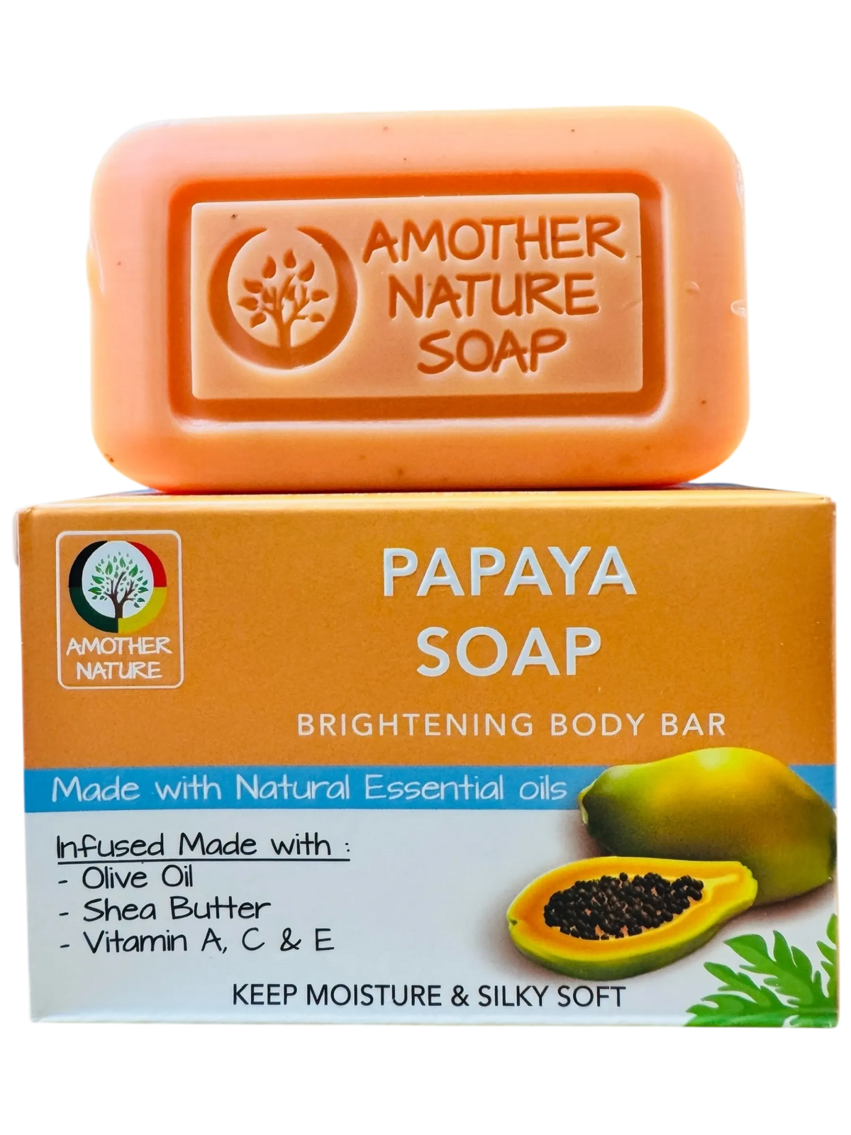 Papaya Soap - Brightening Body Bar