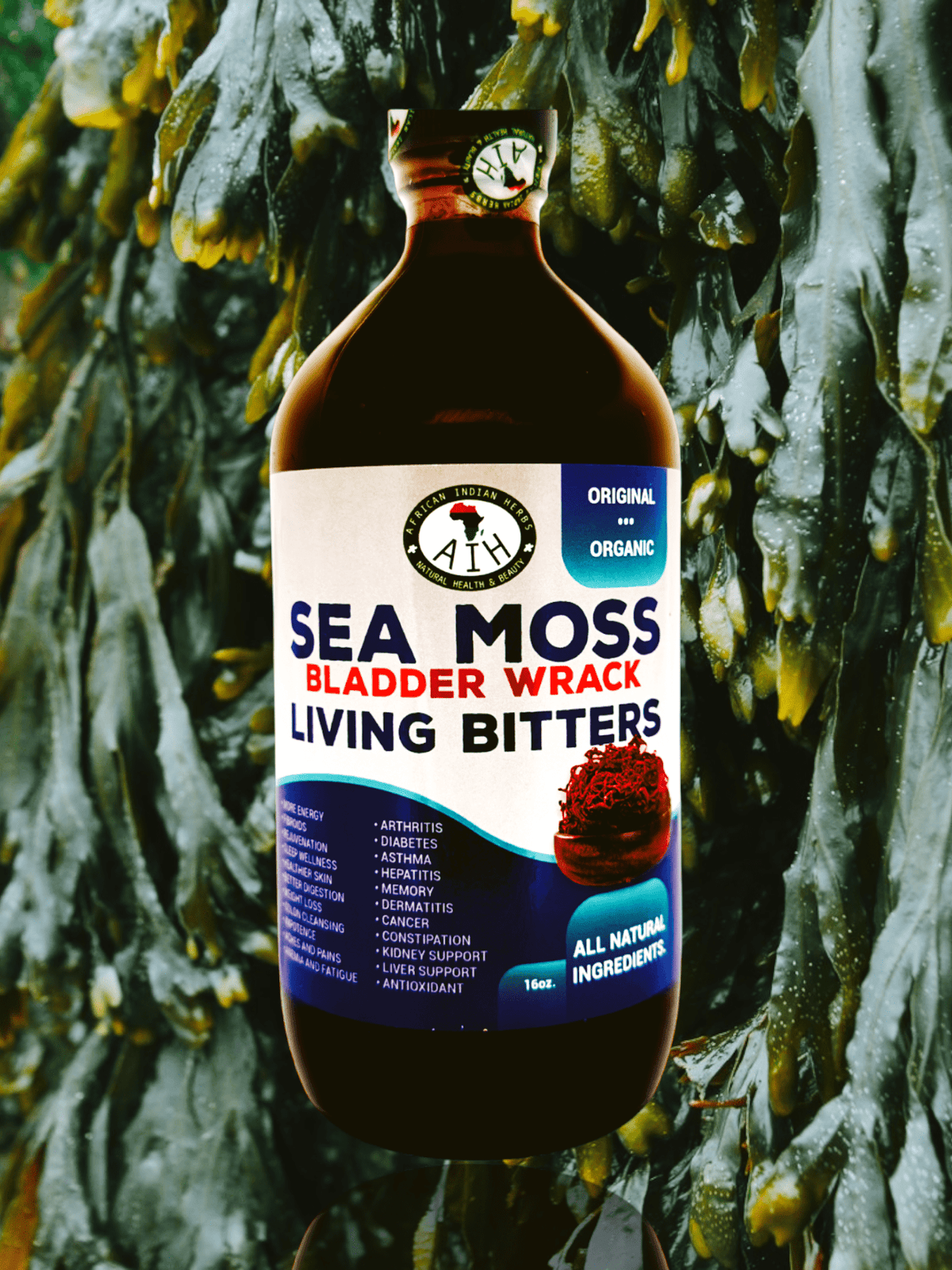 Seamoss & Bladderwrack Living Bitters