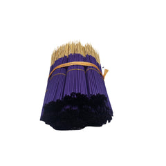 PREMIUM UNSCENTED 11" PURPLE INCENSE STICKS - 10,000 STICKS (100 BUNDLES)