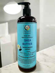 Shea Butter - Body Lotion Infuse with Aloe Vera & Frankincense Essential Oil - 16oz
