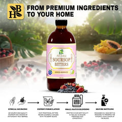 Soursop Bitters Mixed Berries 16oz