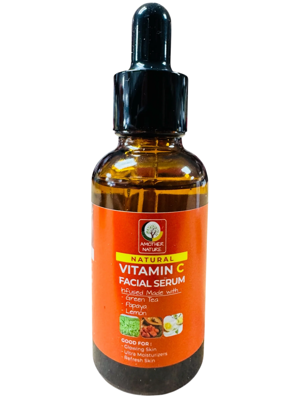 Vitamin C Facial Serum - Infuse with Green Tea, Lemon & Papaya