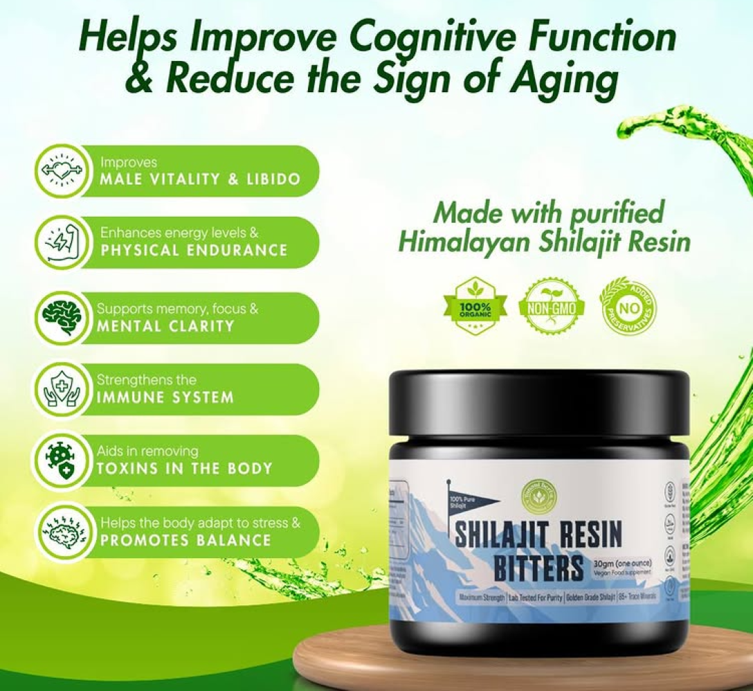 Yunani Herbs - Shilajit Resin Bitters