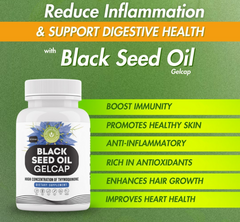 Black Seed Oil Gelcaps - 500mg