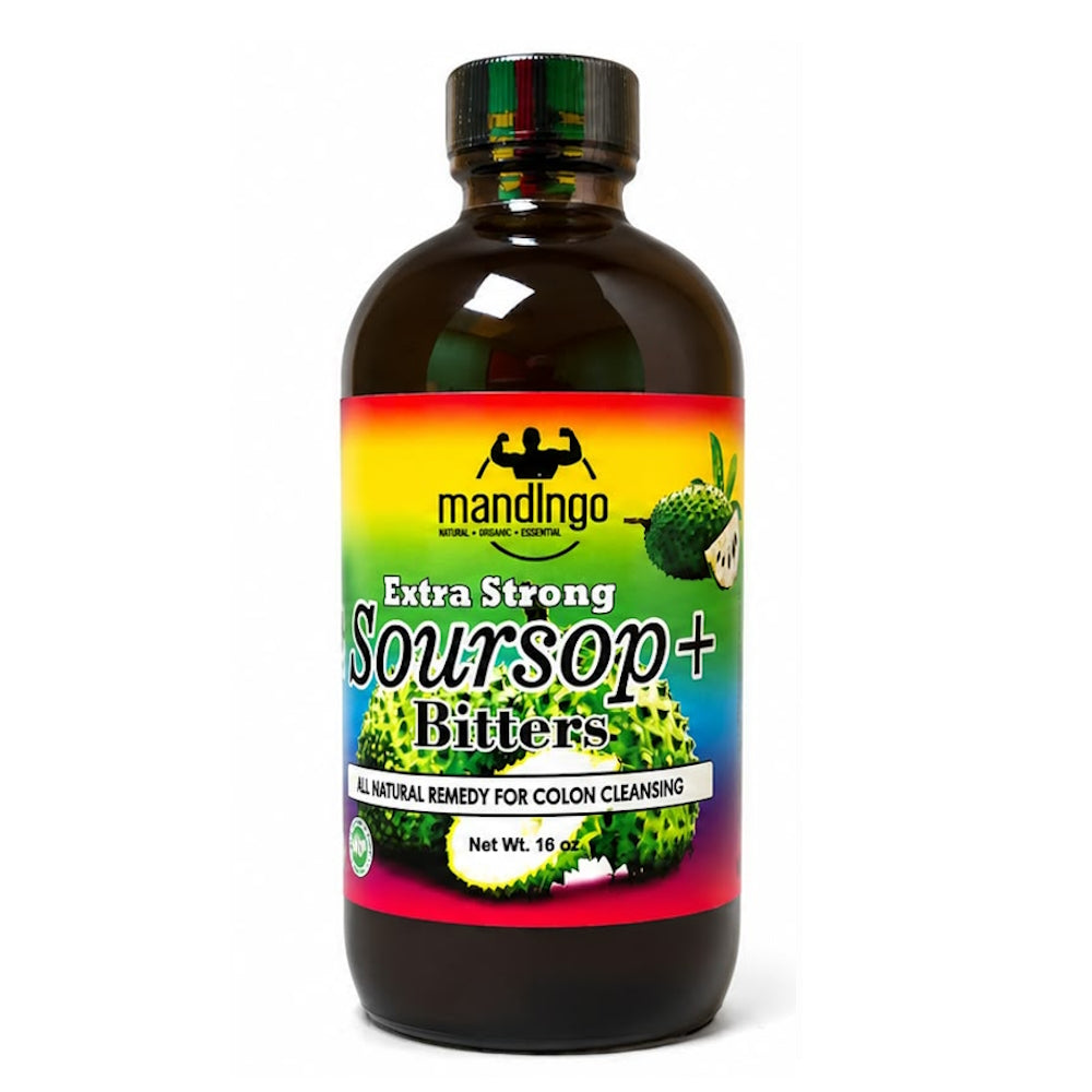 Mandingo Extra Strong Soursop+ Bitters – 16 oz