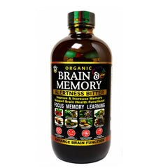 Al-Riyan Organic Brain & Memory Alertness Bitter – 16 oz