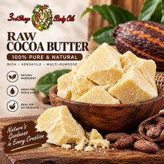 100% Raw Cocoa Butter – Pure & Natural