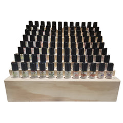 CUSTOM POP-UP SHOP WOODEN PRODUCT DISPLAY (162 ct.) w/ EXTRA PRODUCT STORAGE