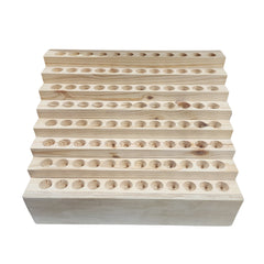 CUSTOM POP-UP SHOP WOODEN PRODUCT DISPLAY (162 ct.) w/ EXTRA PRODUCT STORAGE
