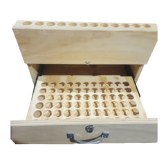 CUSTOM POP-UP SHOP WOODEN PRODUCT DISPLAY (162 ct.) w/ EXTRA PRODUCT STORAGE